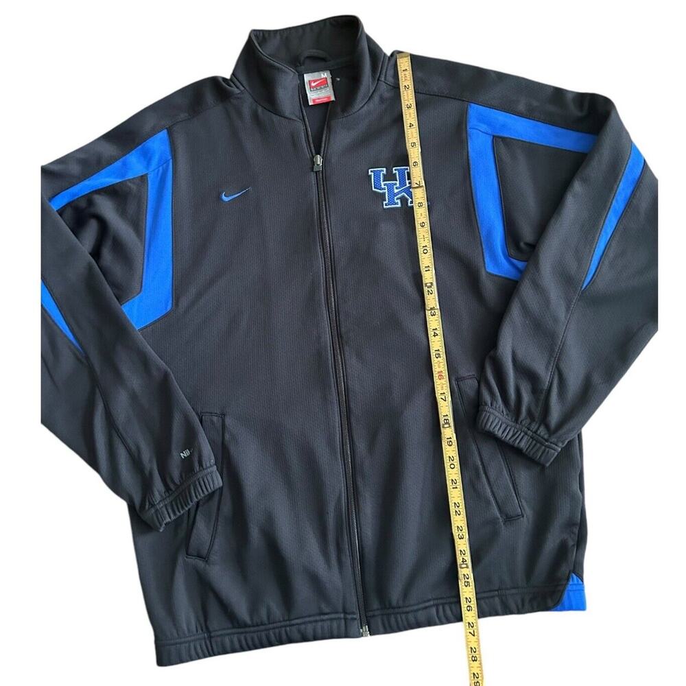 Nike Team University of Kentucky Wildcats Full Zip Jacket Men's M Black UK - Picture 4 of 6